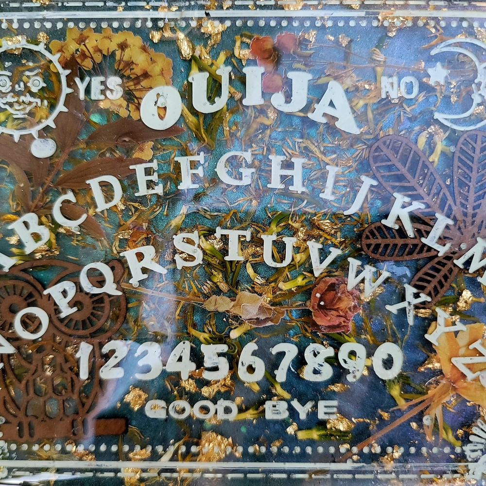 2/$60 Decorative Ouija Board with Floral Design